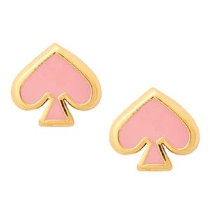 Kate Spade • Pink Spade Stud Earrings